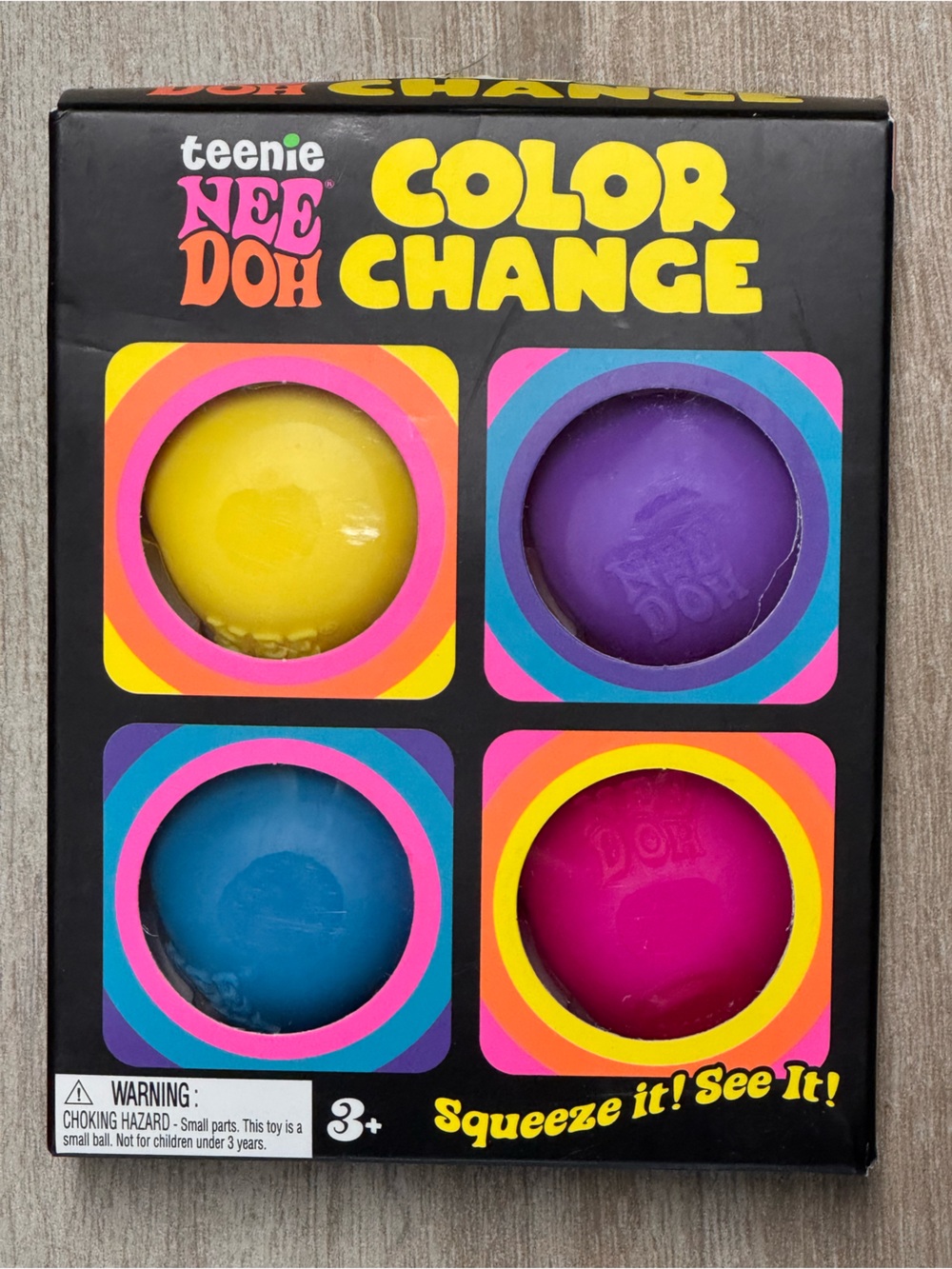 Teenie NeeDoh Color Change